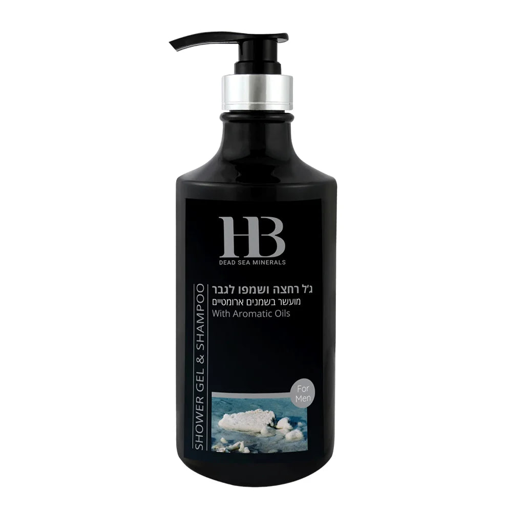 Gel de ducha y champú para hombre