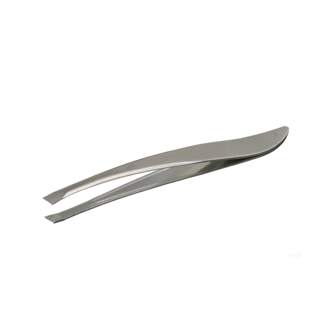 Pinza de precisión con cabeza biselada